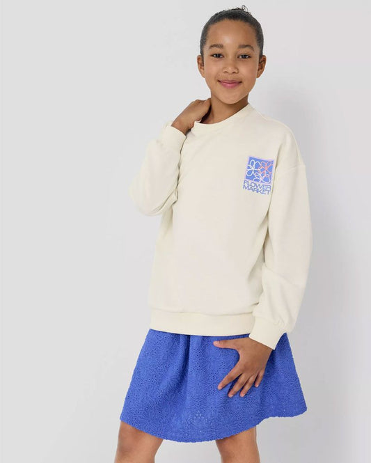 OLIVER TWIST Oversize-Sweatshirt mit Front- und Rückenprint