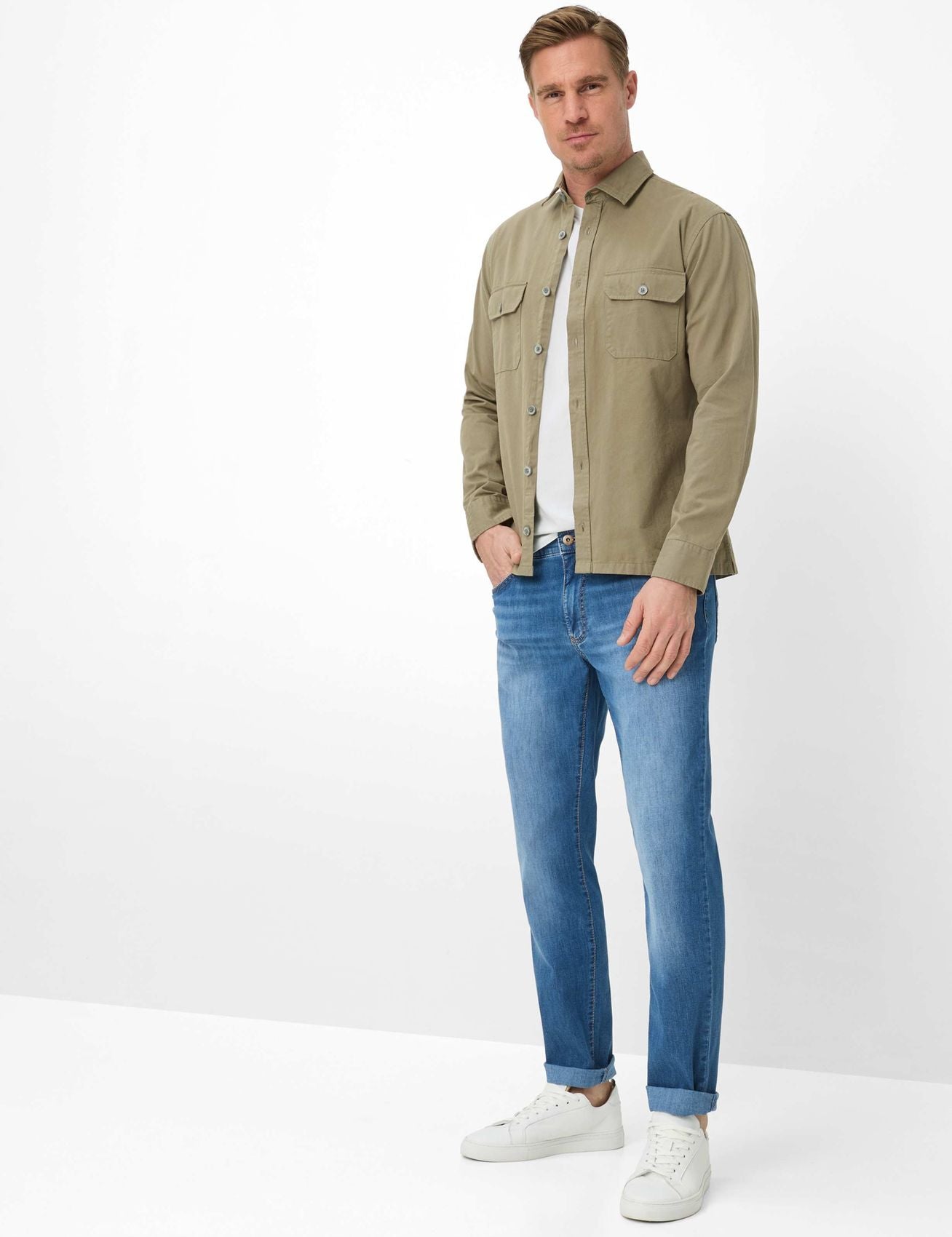 Ultralight-Jeans im Straight Fit "Cadiz"