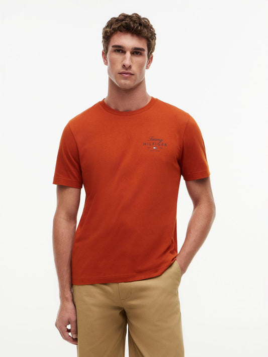 TOMMY HILFIGER SCRIPT STACK REGULAR TEE