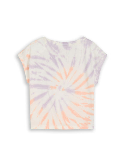 TOM TAILOR Cropped T-Shirt mit Knoten-Detail