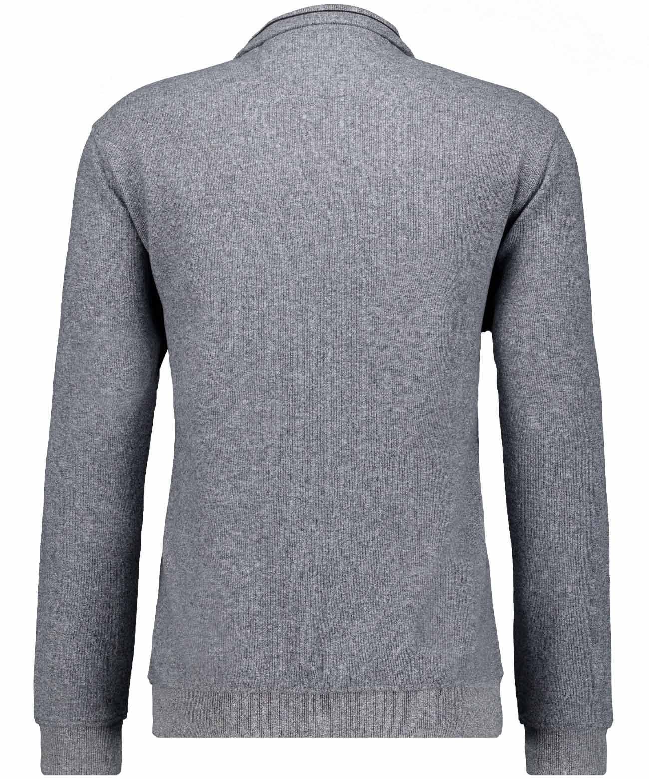 Sweat-Jacke mit Reissverschluss