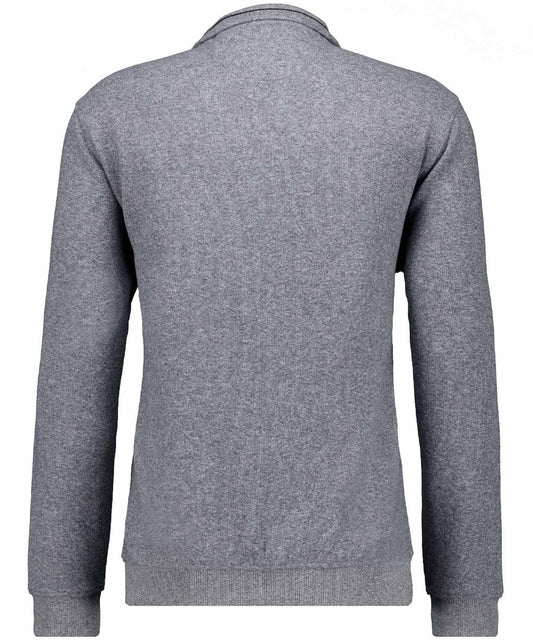 Sweat-Jacke mit Reissverschluss