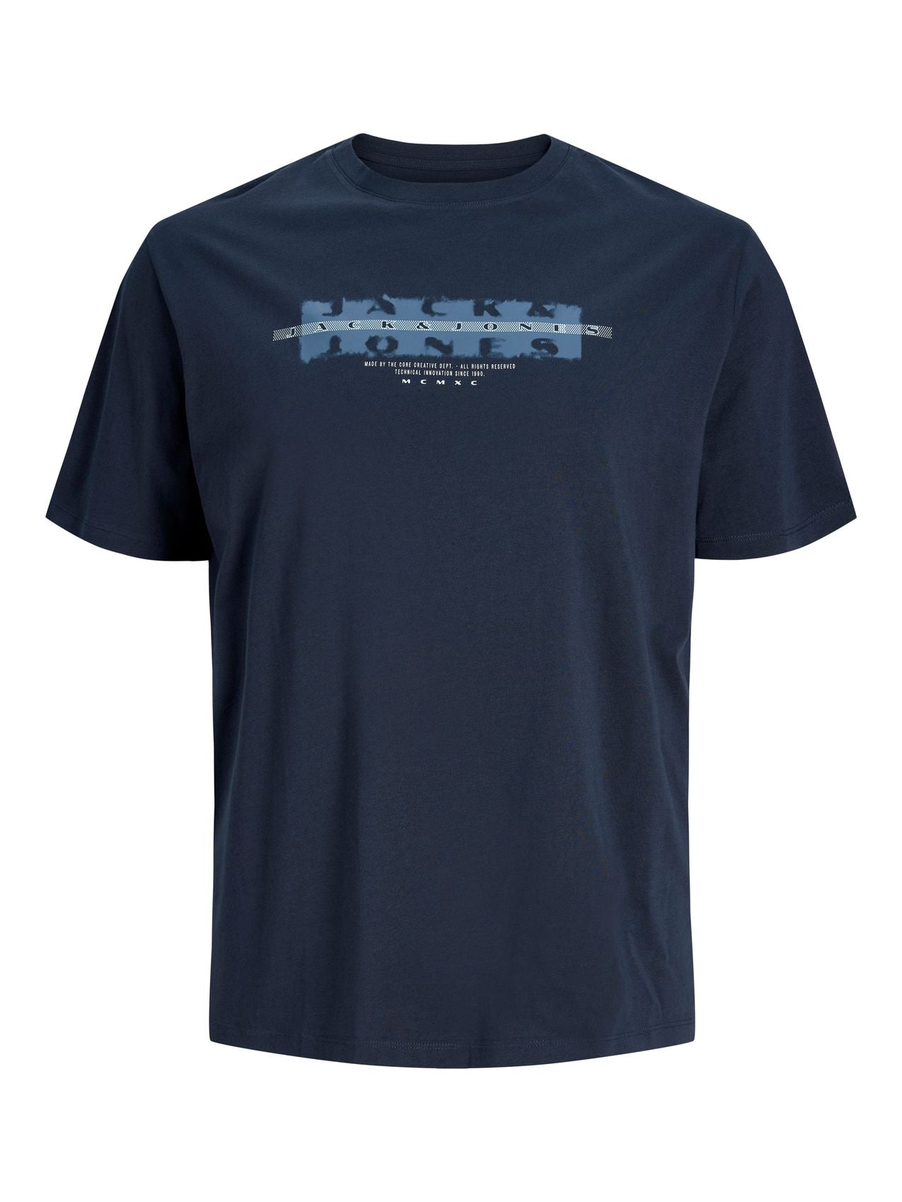 JACK & JONES JCOFUSION FRONT PRINT TEE SS CN FST PLS