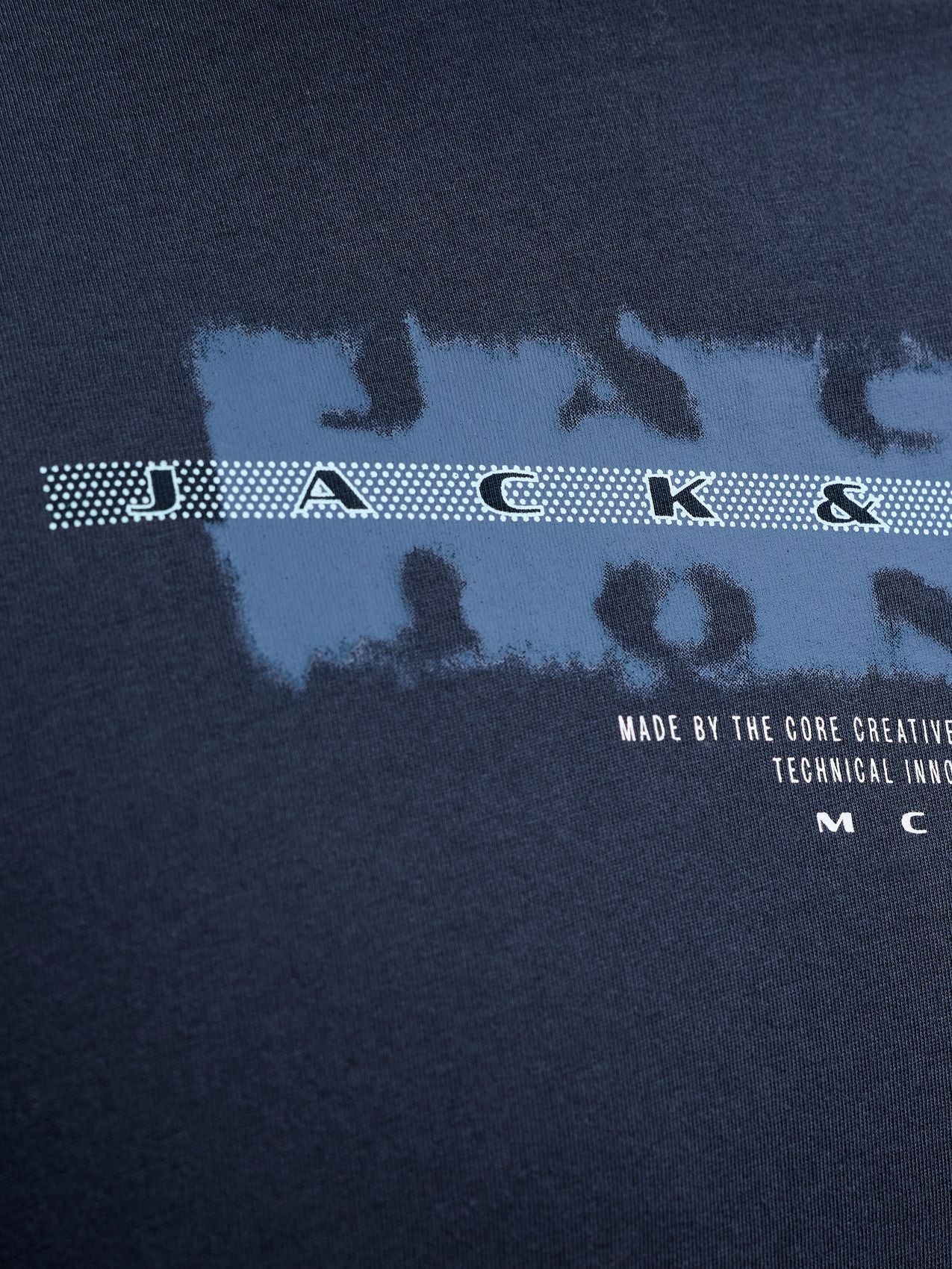 JACK & JONES JCOFUSION FRONT PRINT TEE SS CN FST PLS