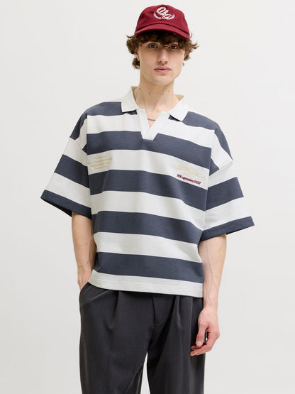 JACK & JONES JORSAVONA SWEAT SS POLO