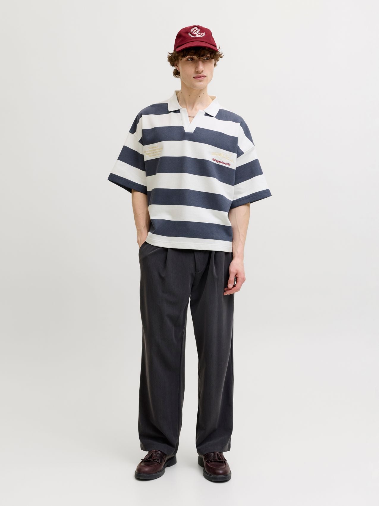 JACK & JONES JORSAVONA SWEAT SS POLO