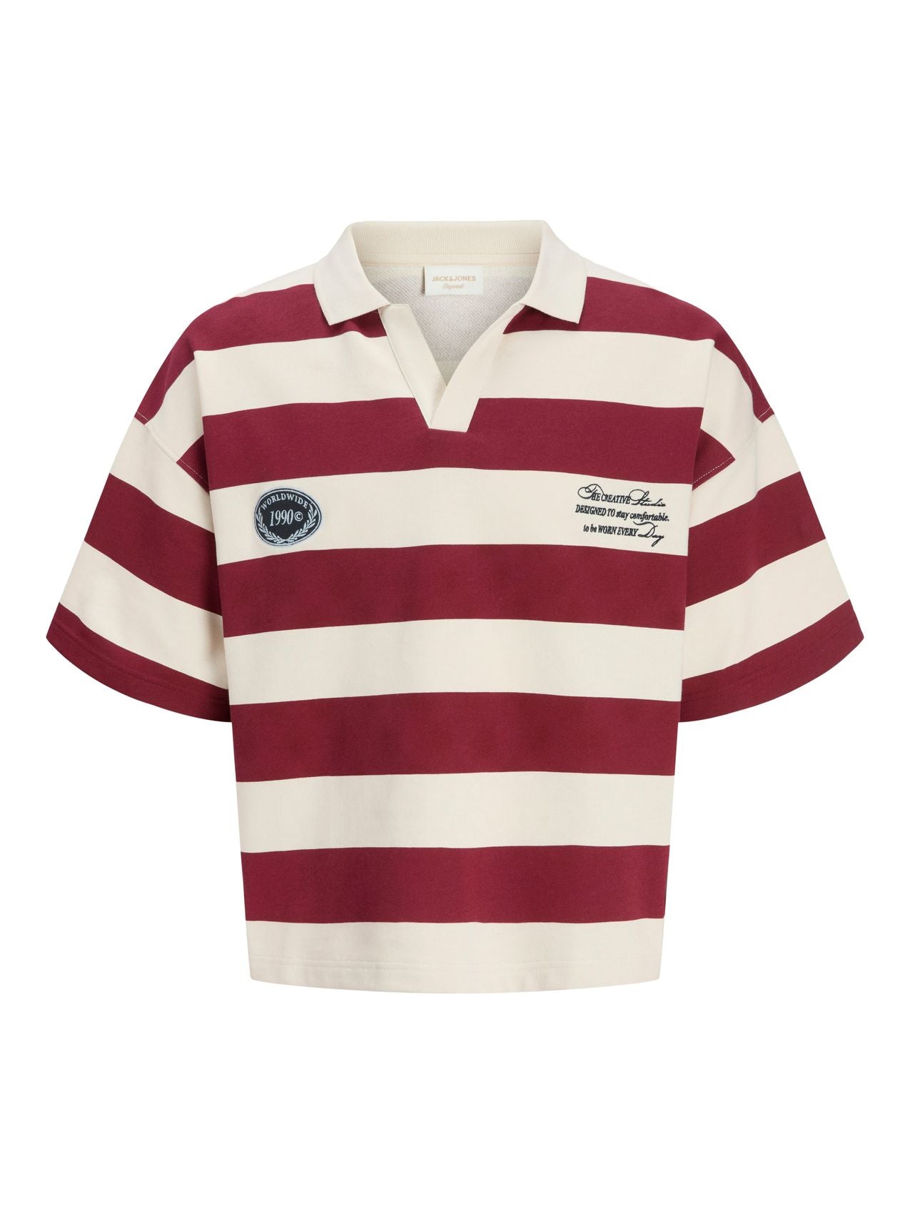 JACK & JONES JORSAVONA SWEAT SS POLO Default Title