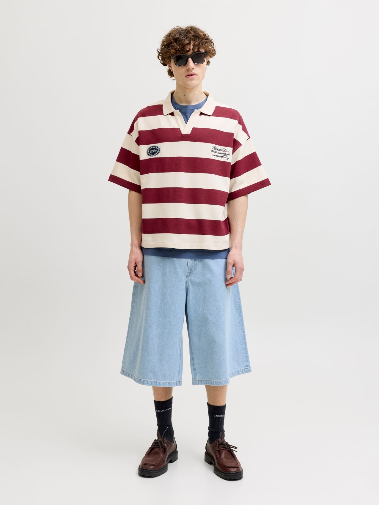 JACK & JONES JORSAVONA SWEAT SS POLO