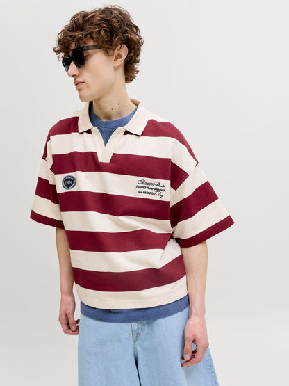 JACK & JONES JORSAVONA SWEAT SS POLO
