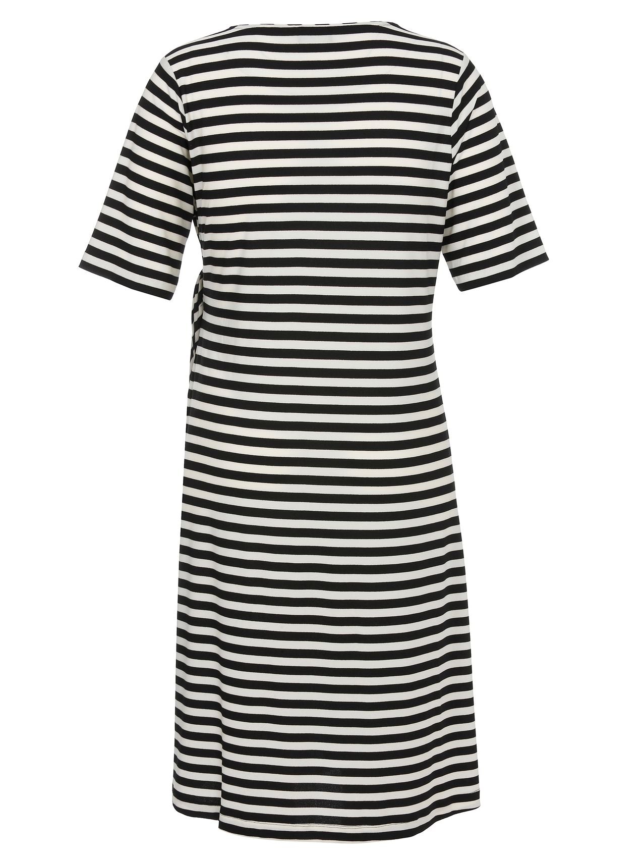 VIA APPIA Kleid Rundhals 1/2 Arm Ringel