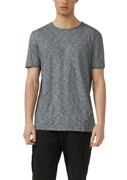 S.OLIVER T-Shirt mit Brusttasche und Rollsaum