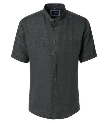 CASA MODA Leinenhemd Kurzarm 4XL