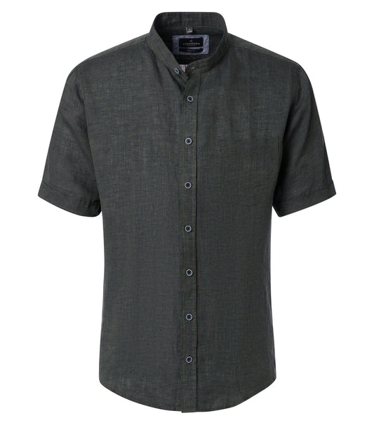 CASA MODA Leinenhemd Kurzarm 3XL