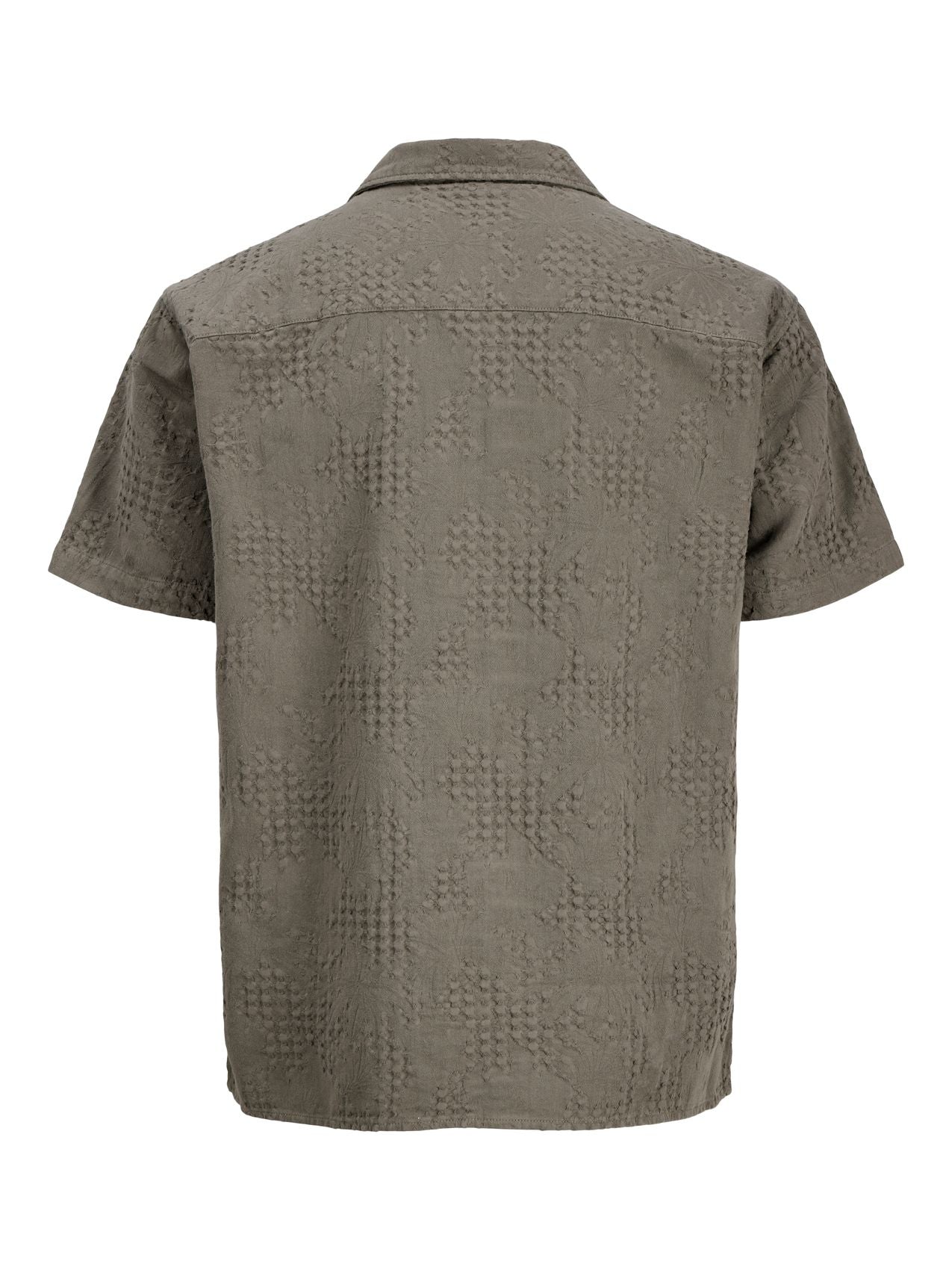 JACK & JONES JORCASSIS JACQUARD RESORT SHIRT SS