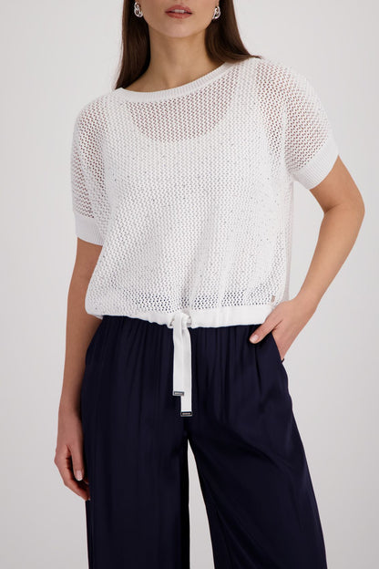 MONARI Pullover, cream