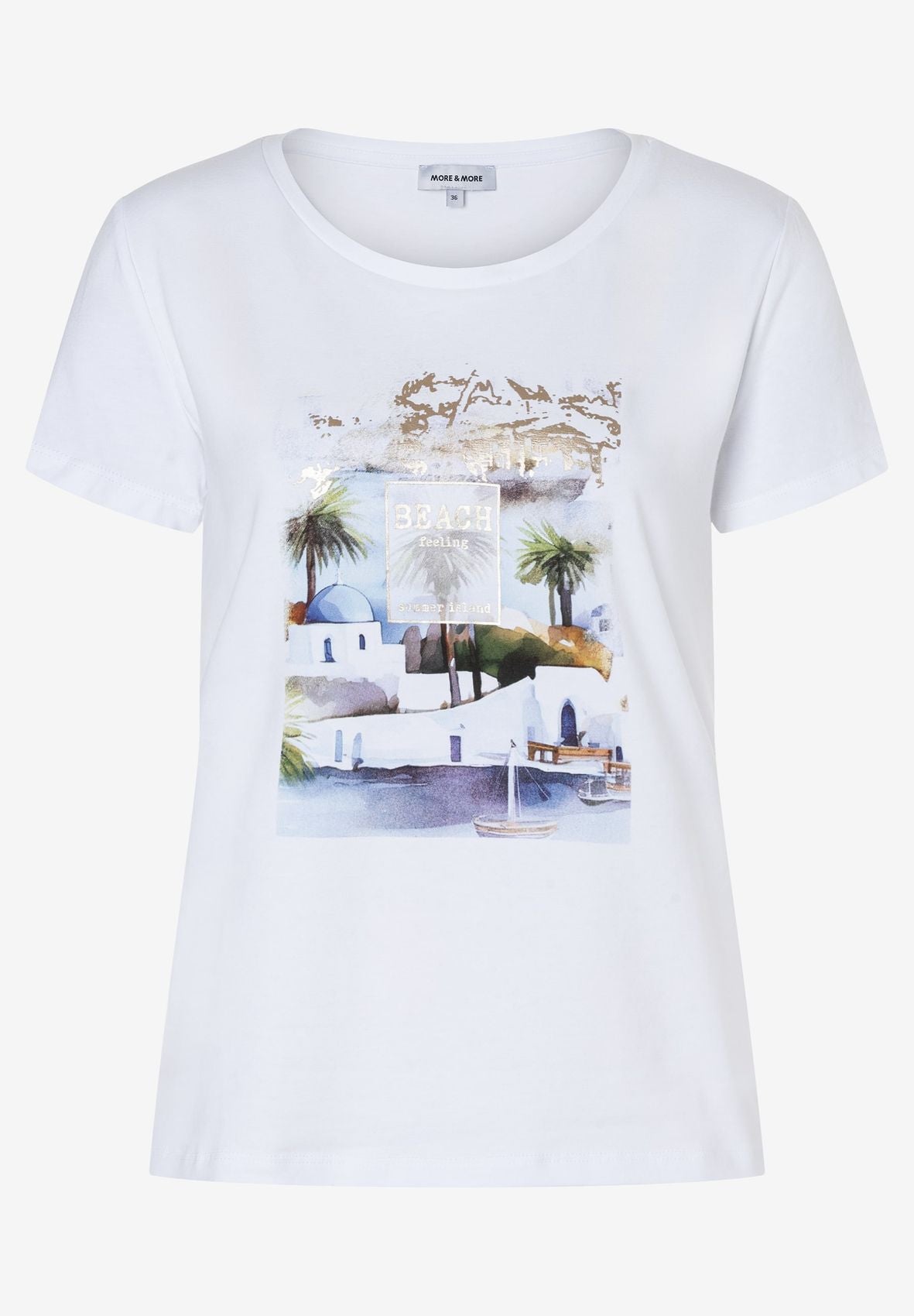 MORE & MORE T-Shirt mit Frontprint 36