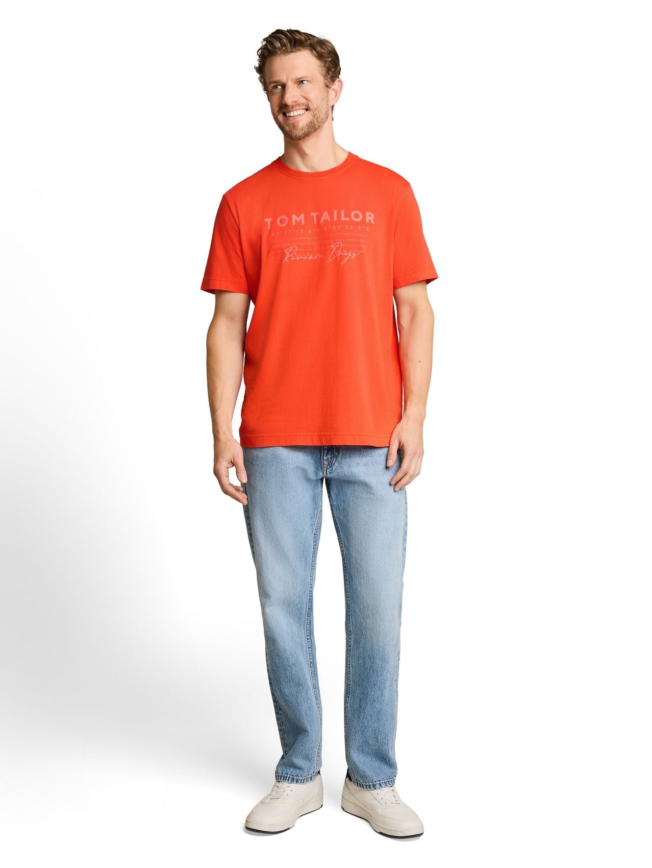 TOM TAILOR T-Shirt im Used-Look
