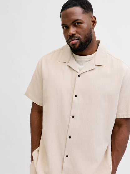 JJGLOBAL WAFFLE RESORT SHIRT SS PLS