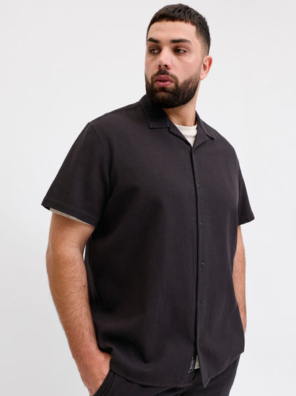 JJGLOBAL WAFFLE RESORT SHIRT SS PLS