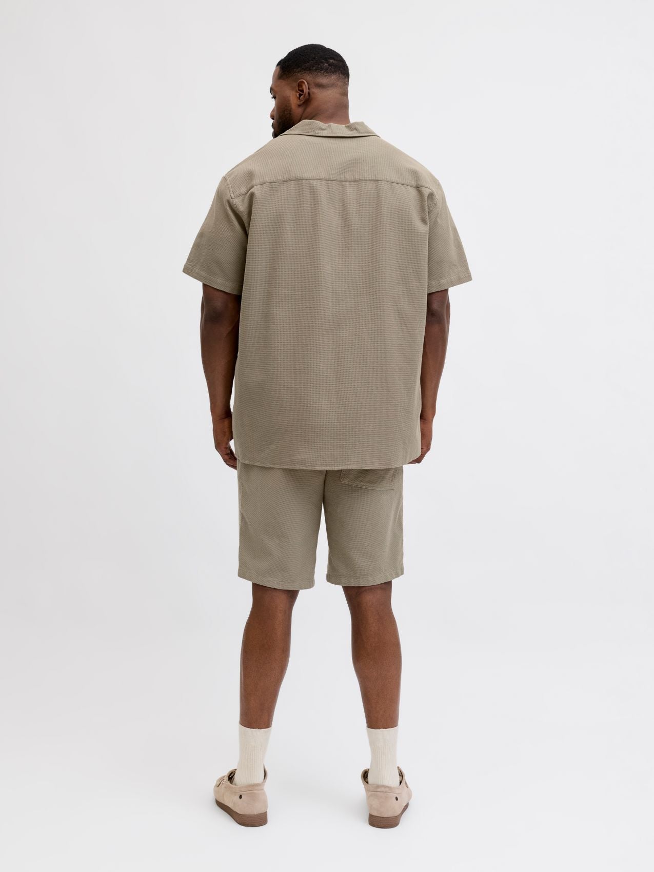 JJGLOBAL WAFFLE RESORT SHIRT SS PLS