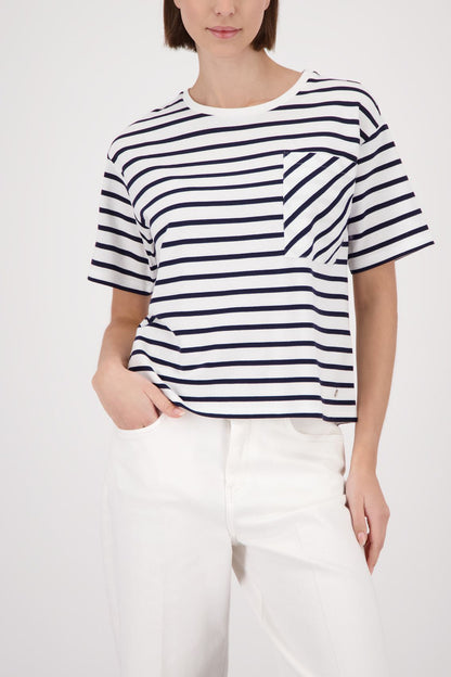 MONARI Gestreiftes T-Shirt 38