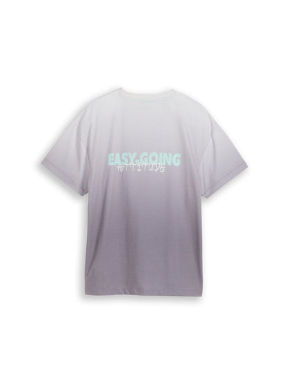 TOM TAILOR Oversize T-Shirt mit Rückenprint