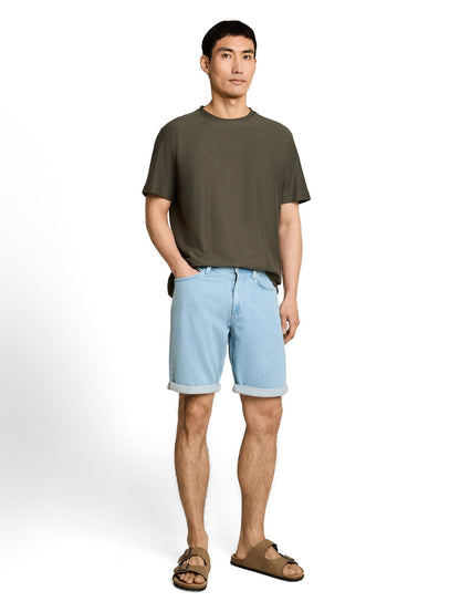 TOM TAILOR T-Shirt mit Ottoman-Struktur