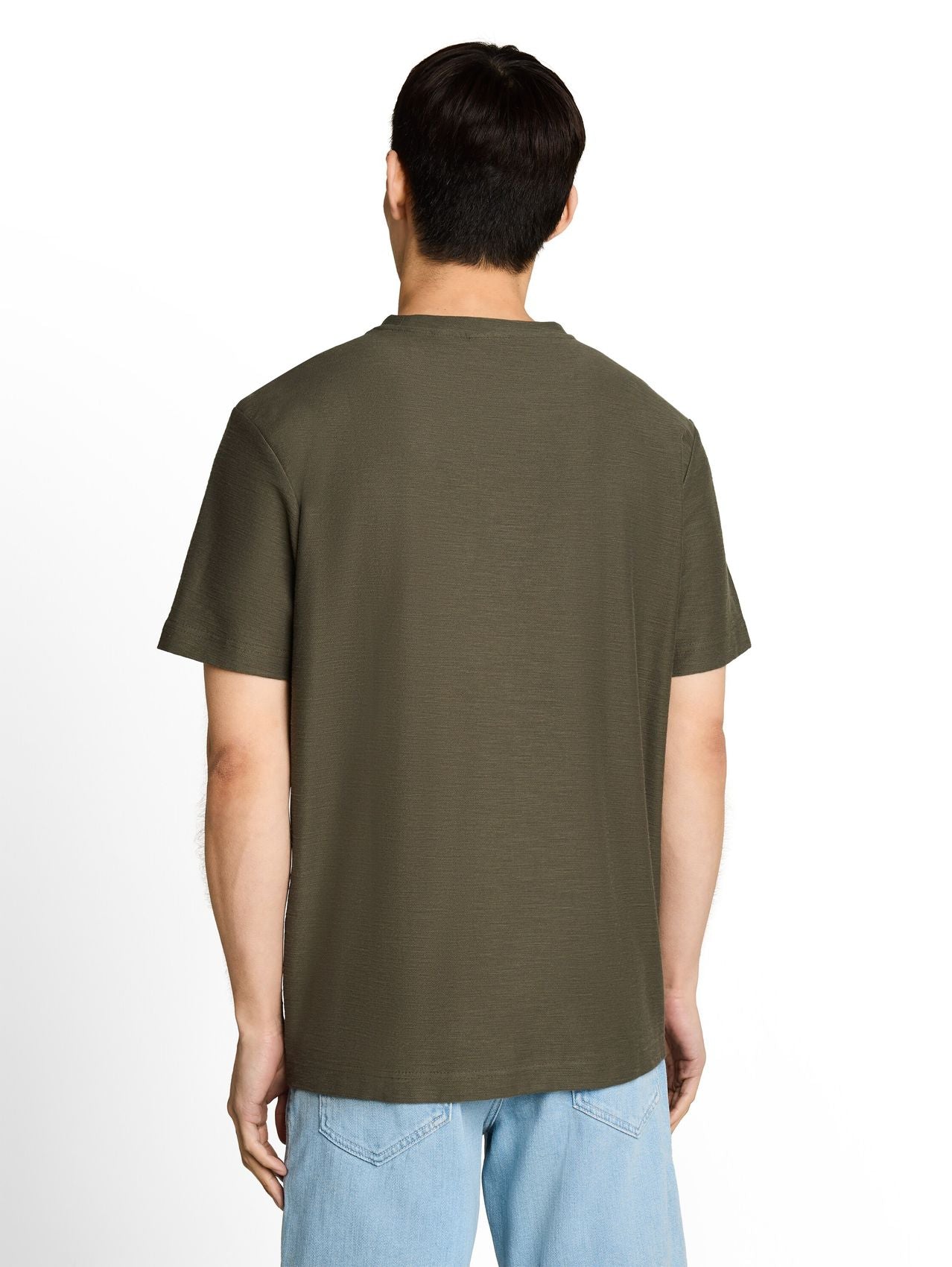 TOM TAILOR T-Shirt mit Ottoman-Struktur
