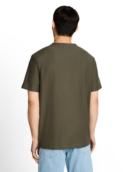 TOM TAILOR T-Shirt mit Ottoman-Struktur