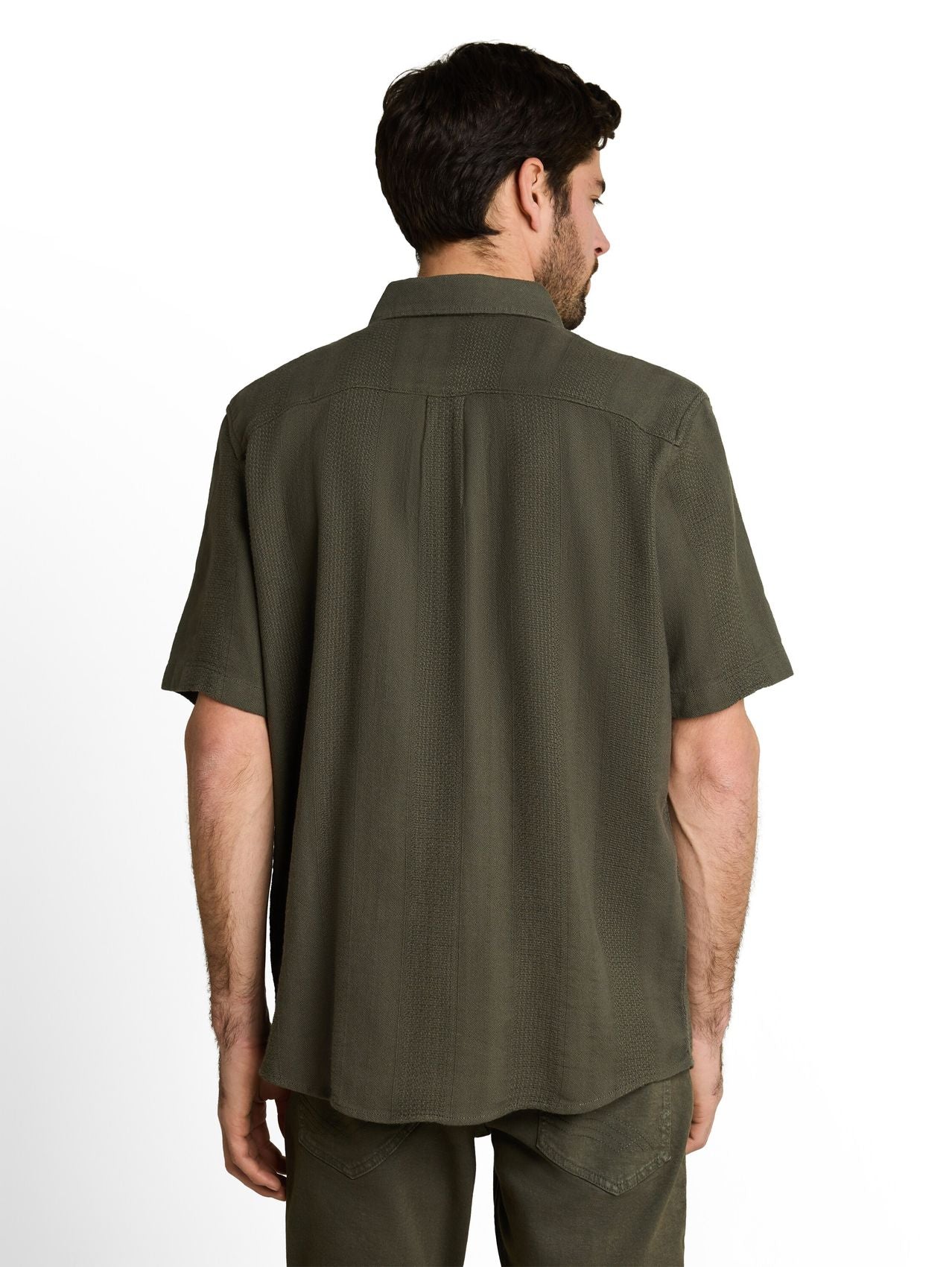 TOM TAILOR Comfort Fit Kurzarmhemd aus Baumwolle