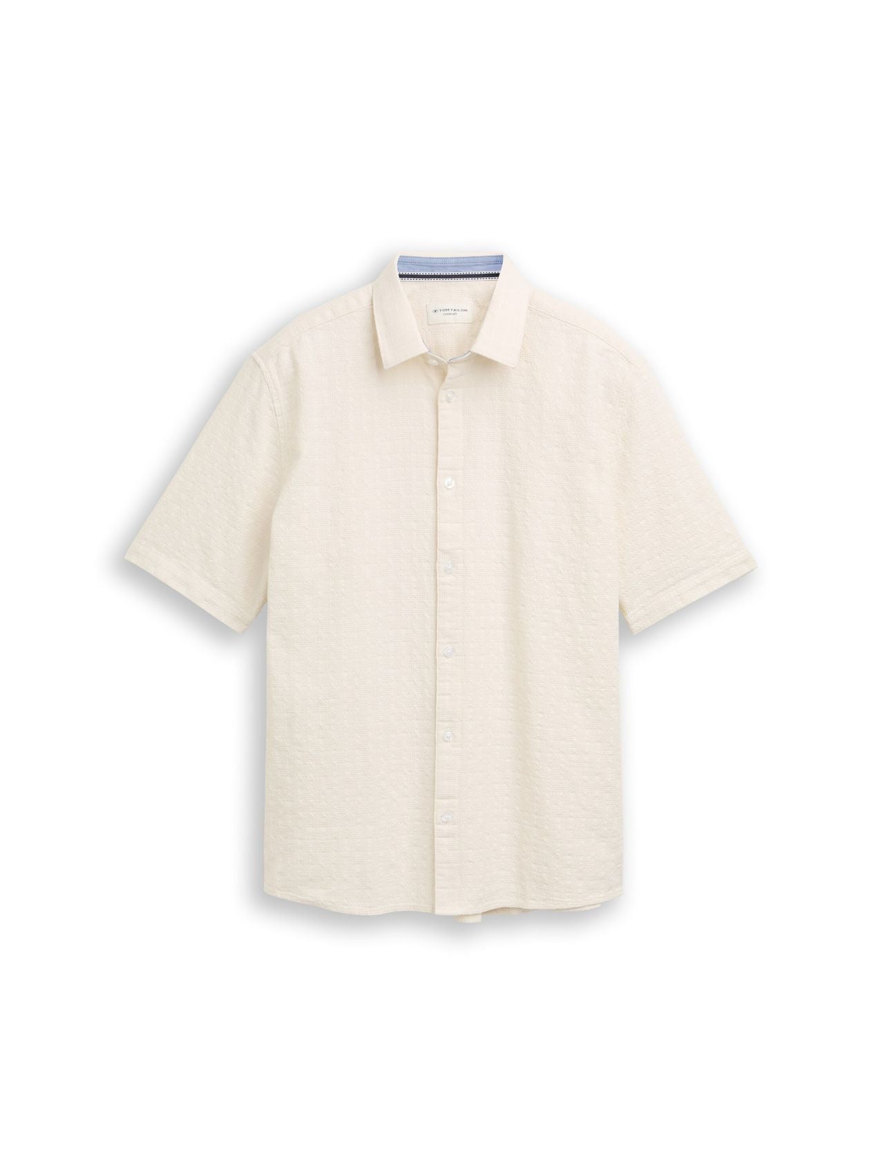 TOM TAILOR Comfort Fit Kurzarmhemd aus Baumwolle XXL