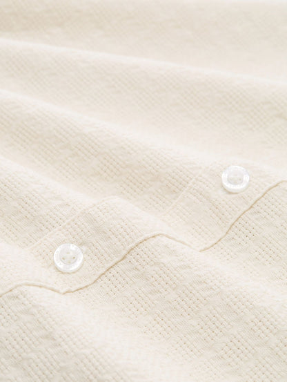 TOM TAILOR Comfort Fit Kurzarmhemd aus Baumwolle