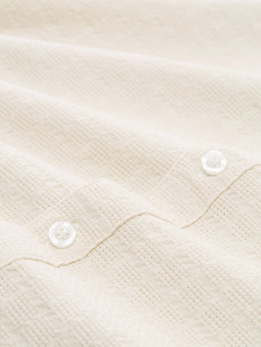 TOM TAILOR Comfort Fit Kurzarmhemd aus Baumwolle
