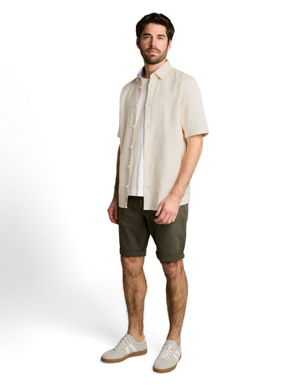 TOM TAILOR Comfort Fit Kurzarmhemd aus Baumwolle
