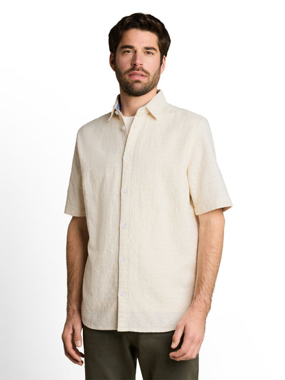 TOM TAILOR Comfort Fit Kurzarmhemd aus Baumwolle