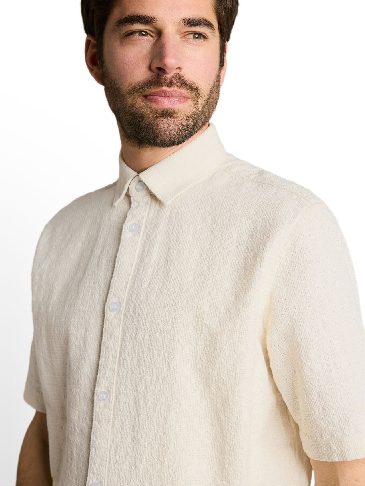 TOM TAILOR Comfort Fit Kurzarmhemd aus Baumwolle