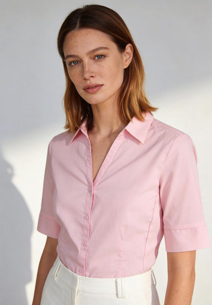 Baumwoll/Stretch Bluse