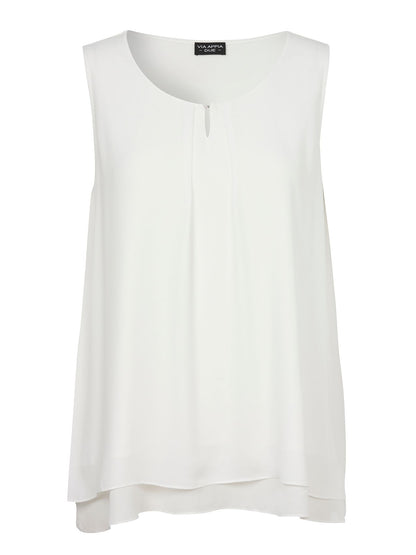 VIA APPIA Bluse Rundhals ohne Arm 54