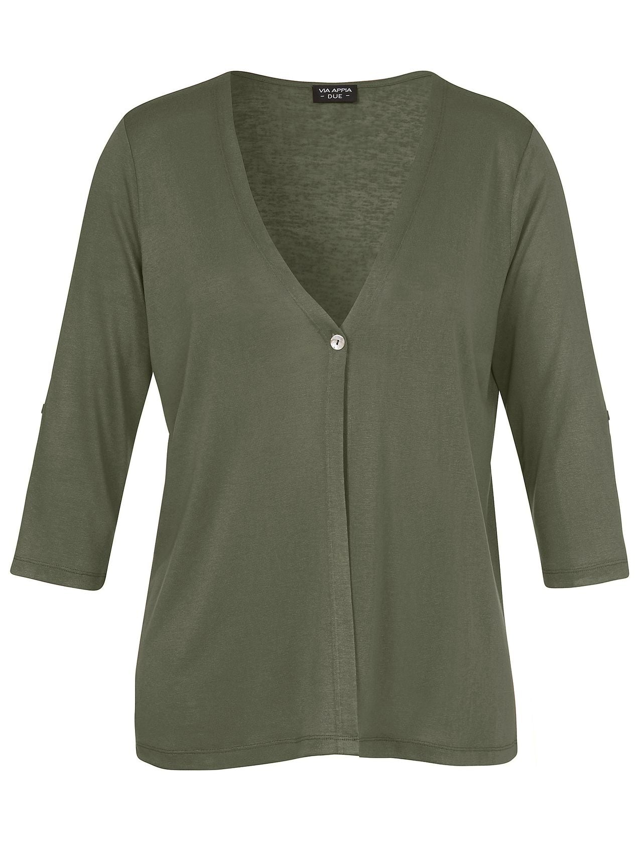 VIA APPIA Jacke V-Ausschnitt 3/4 Arm 54