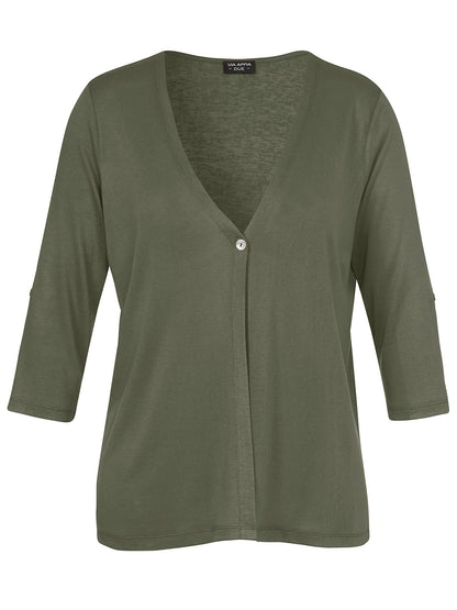 VIA APPIA Jacke V-Ausschnitt 3/4 Arm 54