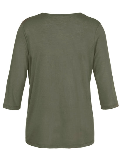 VIA APPIA Jacke V-Ausschnitt 3/4 Arm