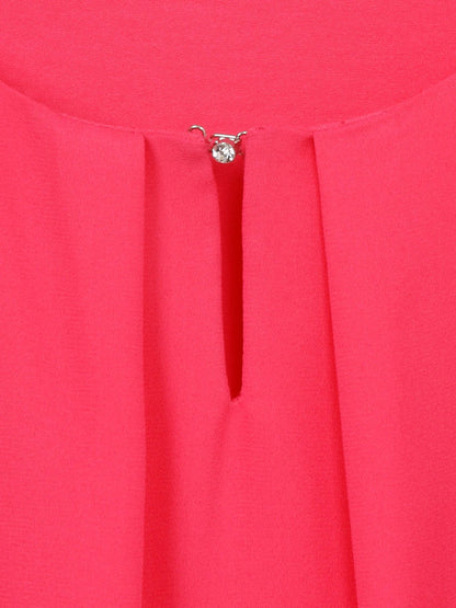 Bluse Rundhals ohne Arm