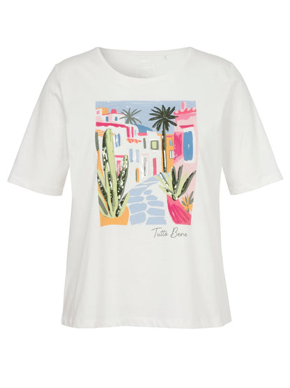 VIA APPIA T-Shirt Rundhals 1/2 Arm Motiv 52