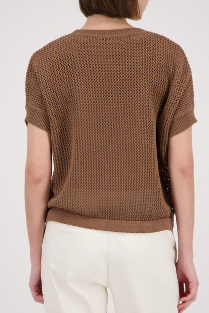 MONARI Pullover, mocca