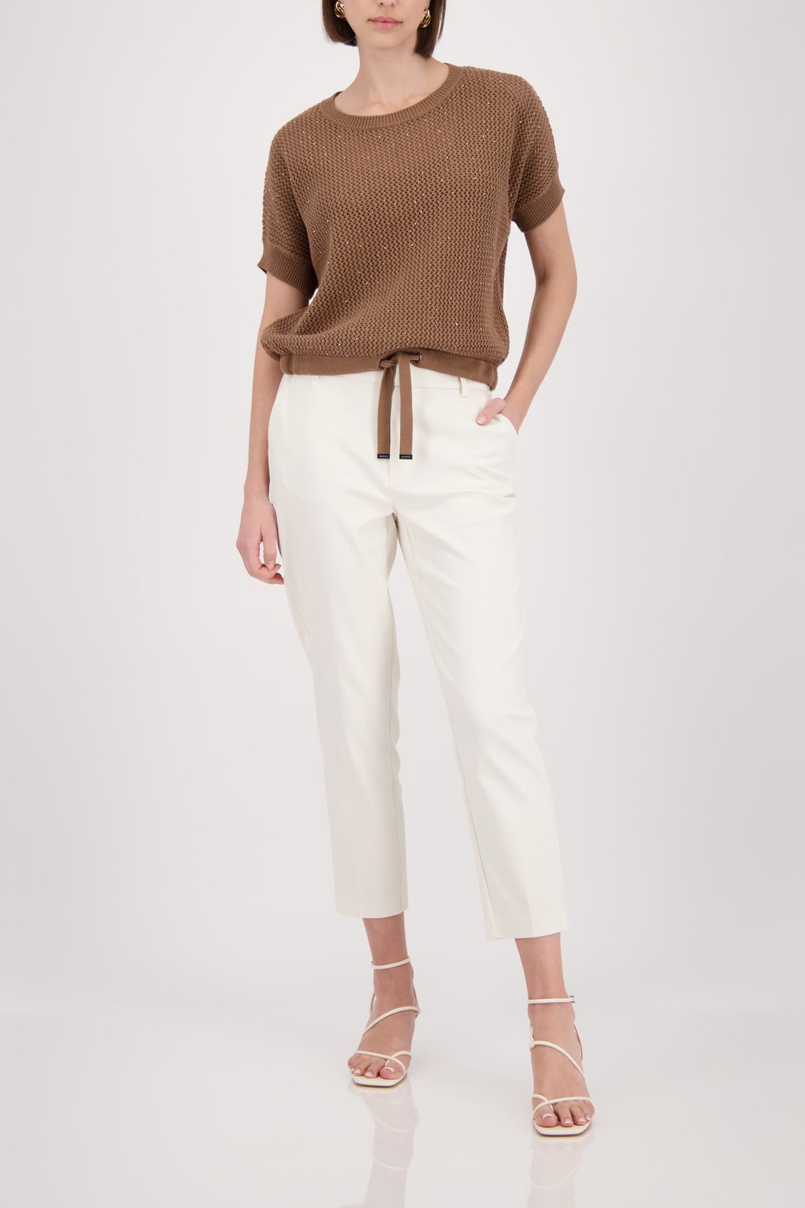 MONARI Pullover, mocca