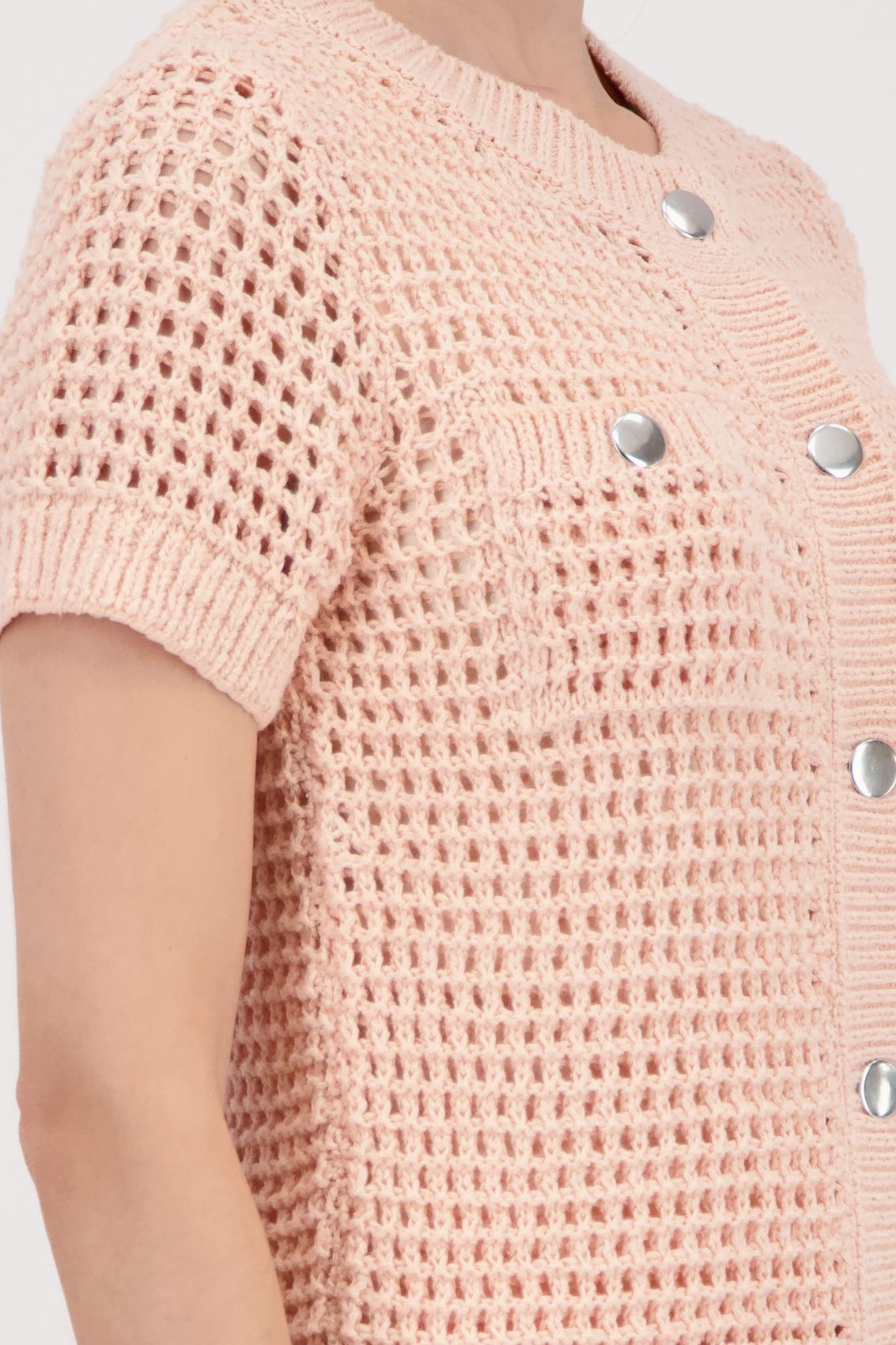 MONARI Strickjacke, summer peach
