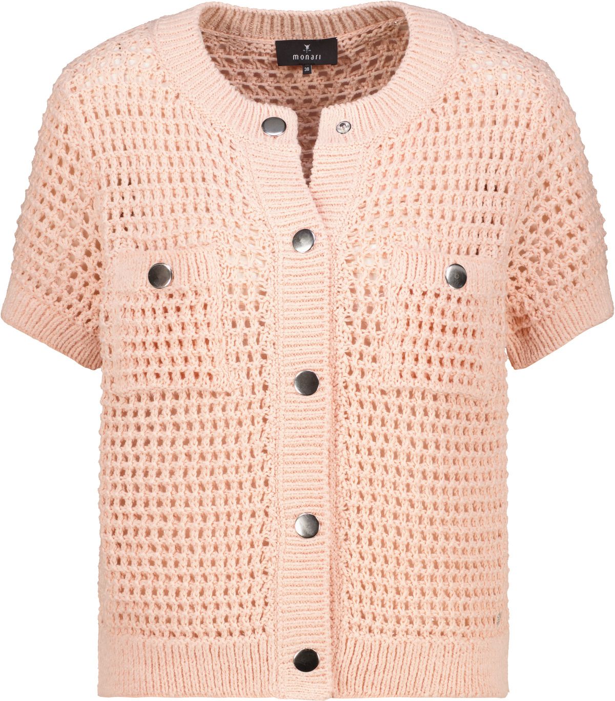 MONARI Strickjacke, summer peach