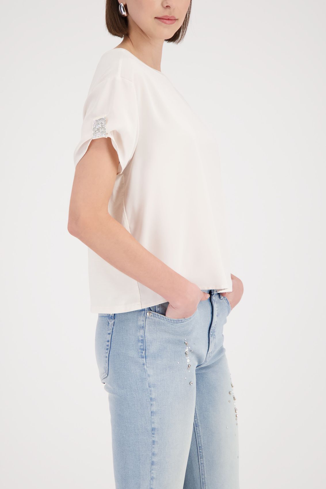 MONARI Bluse, marble