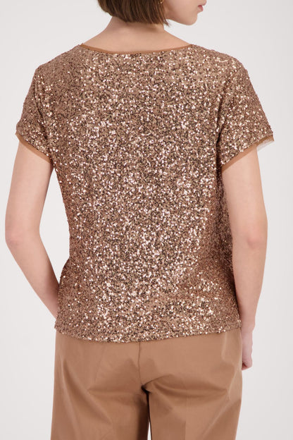 MONARI T-Shirt, mocca