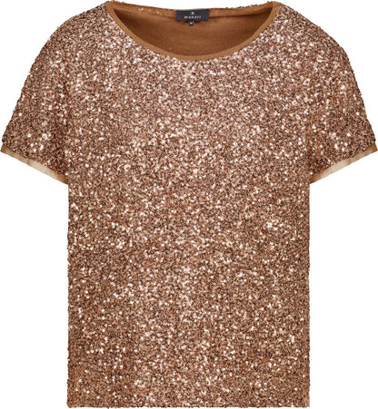MONARI T-Shirt, mocca